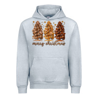 Heather Grey melanin christmas trees Urban Hoodie - MaliasSmallBusiness