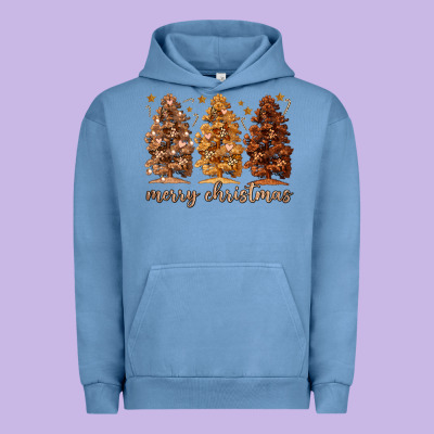 Urban Hoodie melanin christmas trees