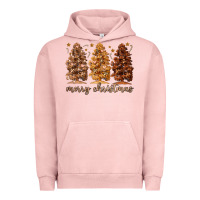 Pigment Salmon melanin christmas trees Urban Hoodie - MaliasSmallBusiness