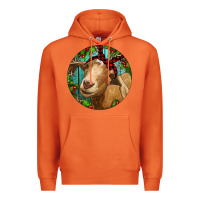 Carrot Farm Goat Christmas Premium Hoodie - RanaPortraitStore