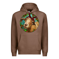Chestnut Farm Goat Christmas Premium Hoodie - RanaPortraitStore