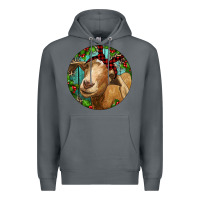 Rock Farm Goat Christmas Premium Hoodie - RanaPortraitStore