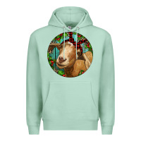Seafoam Farm Goat Christmas Premium Hoodie - RanaPortraitStore