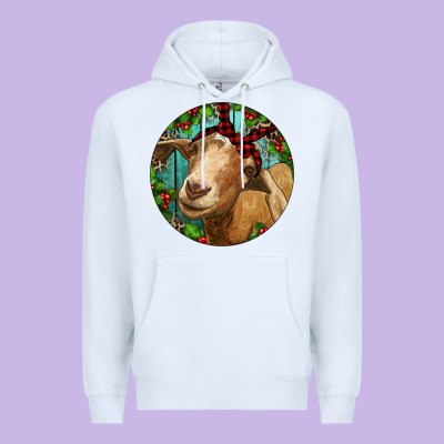Premium Hoodie Farm Goat Christmas