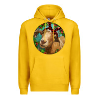 Lemon Farm Goat Christmas Premium Hoodie - RanaPortraitStore