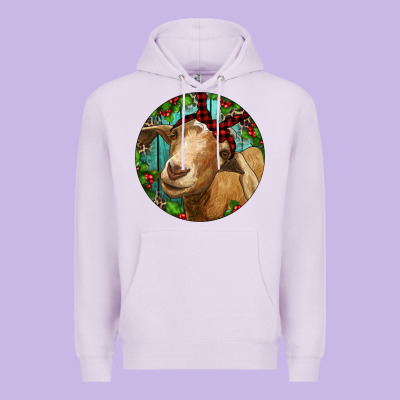 Premium Hoodie Farm Goat Christmas
