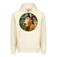 Sandshell Farm Goat Christmas Premium Hoodie - RanaPortraitStore