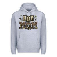Heather Grey boy mom Premium Hoodie - Zillion Design Studio