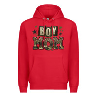 Red boy mom Premium Hoodie - Zillion Design Studio