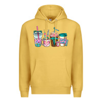 Antique Gold nurse fuel coffee cups Premium Hoodie - AdoDesignShop