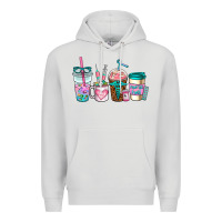 Dove Grey nurse fuel coffee cups Premium Hoodie - AdoDesignShop