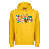 Lemon nurse fuel coffee cups Premium Hoodie - AdoDesignShop