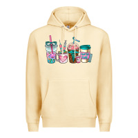 Pina Colada nurse fuel coffee cups Premium Hoodie - AdoDesignShop