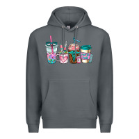 Rock nurse fuel coffee cups Premium Hoodie - AdoDesignShop