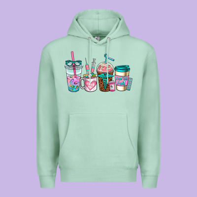 Nurse Fuel Coffee Cups Premium Hoodie Designed By Adodesignshop