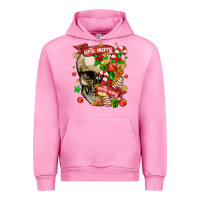 Fuchsia Pink sorta merry sorta scary Urban Hoodie - MaliasSmallBusiness