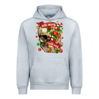 Heather Grey sorta merry sorta scary Urban Hoodie - MaliasSmallBusiness