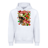 White sorta merry sorta scary Urban Hoodie - MaliasSmallBusiness