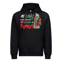 Black girls just wanna have funds Urban Hoodie - MaliasSmallBusiness