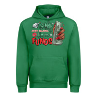 Emerald girls just wanna have funds Urban Hoodie - MaliasSmallBusiness
