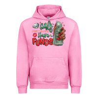 Fuchsia Pink girls just wanna have funds Urban Hoodie - MaliasSmallBusiness