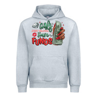 Heather Grey girls just wanna have funds Urban Hoodie - MaliasSmallBusiness