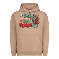 Pigment Burro girls just wanna have funds Urban Hoodie - MaliasSmallBusiness