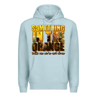 Blue Mist something in the orange western Premium Hoodie - texasbilliewilder