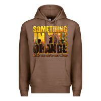 Chestnut something in the orange western Premium Hoodie - texasbilliewilder
