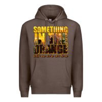 Coffee something in the orange western Premium Hoodie - texasbilliewilder