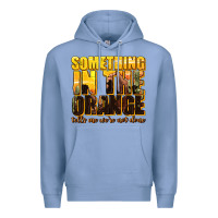 Colony Blue something in the orange western Premium Hoodie - texasbilliewilder