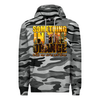 Slate Camo something in the orange western Premium Hoodie - texasbilliewilder