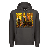 Smoke something in the orange western Premium Hoodie - texasbilliewilder
