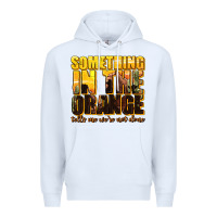 White something in the orange western Premium Hoodie - texasbilliewilder