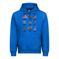 Cobalt god says i am Urban Hoodie - MaliasSmallBusiness