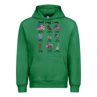 Emerald god says i am Urban Hoodie - MaliasSmallBusiness