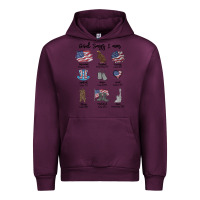 Mauve Wine god says i am Urban Hoodie - MaliasSmallBusiness