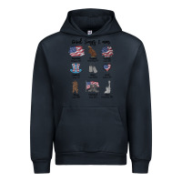 Navy god says i am Urban Hoodie - MaliasSmallBusiness