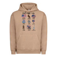 Pigment Burro god says i am Urban Hoodie - MaliasSmallBusiness