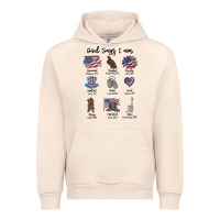Sandshell god says i am Urban Hoodie - MaliasSmallBusiness