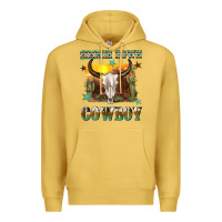 Simmer Down Cowboy Premium Hoodie | Teevron