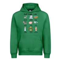 Emerald god says i am Urban Hoodie - MaliasSmallBusiness