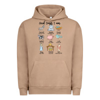 Pigment Burro god says i am Urban Hoodie - MaliasSmallBusiness