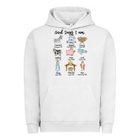 Pigment Lunar Rock god says i am Urban Hoodie - MaliasSmallBusiness