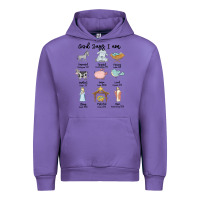Tulip god says i am Urban Hoodie - MaliasSmallBusiness
