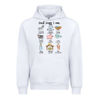 White god says i am Urban Hoodie - MaliasSmallBusiness