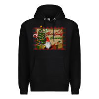 Black It's Christmas Gnomes Premium Hoodie - RanaPortraitStore