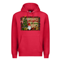 Cardinal It's Christmas Gnomes Premium Hoodie - RanaPortraitStore