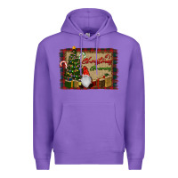 Purple It's Christmas Gnomes Premium Hoodie - RanaPortraitStore