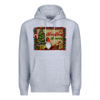 Heather Grey It's Christmas Gnomes Premium Hoodie - RanaPortraitStore